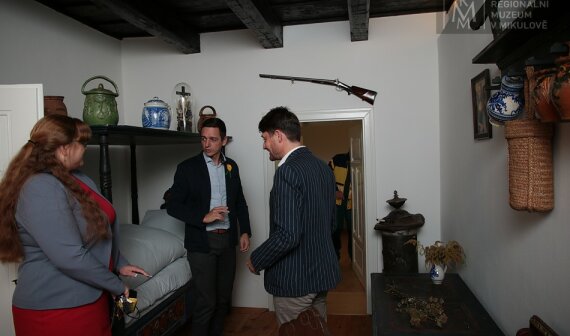 Znovuotevření Památníku bratří Mrštíků v Divákách 29. 9. 2021